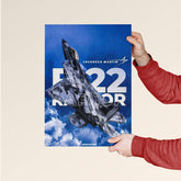 F-22 Raptor - Stealth Dominance Poster